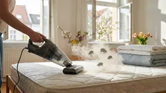 冬が明けると、マットレスの中には何千ものダニが潜んでいます。これらの簡単な方法で、それらを駆除しましょう。