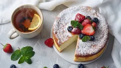 ふわふわで軽いケーキ「雲」：焼き菓子の中で、きっとあなたのお気に入りになる一品です。